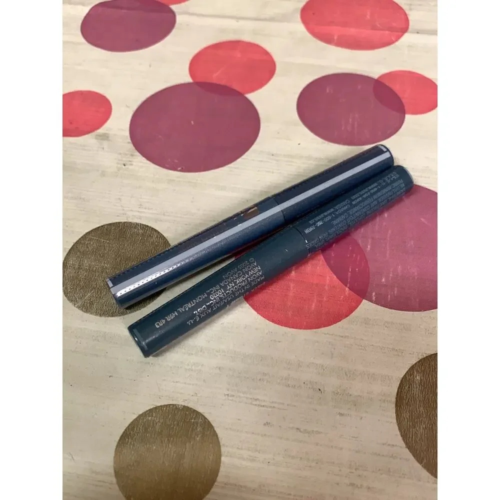 Avon perfect wear liquid eye liner pen ( 2 sets ) black c